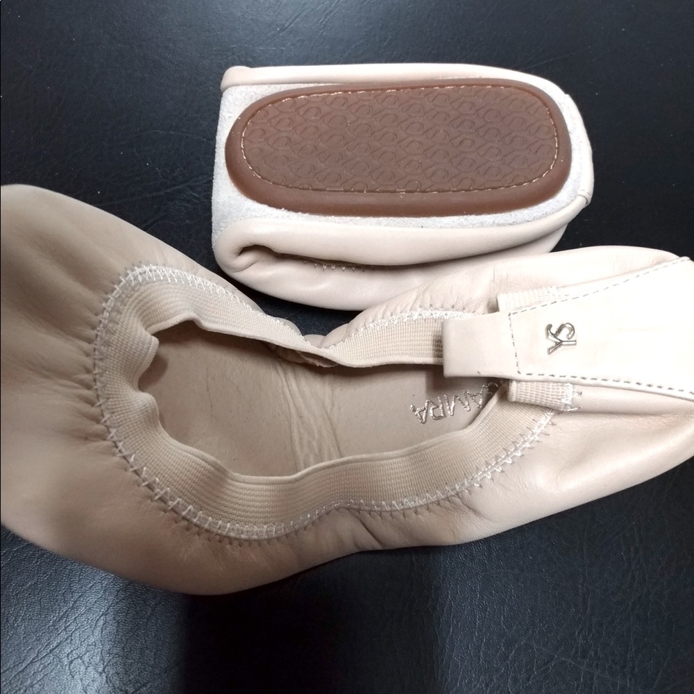 Yosi Samra 7 leather butterfly flats